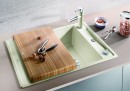 BLANCO 523173 drez AXIA III 45 S antracit InFino s excentrom SILGRANITPuraDur