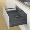 HETTICH 9278343 Ohrádka pre výrez na sifón hranatá, antracitová