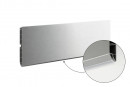 SCILM sokel 150 mm (4m), hliník brúsený