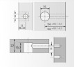 HETTICH 73458 Rastex 15/22 BEZ OS NI VELKOBAL
