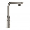 GROHE 30444AL0 Batéria ACCENT SmartControl výsuvná L-výpusť kartáč Hard Graphite