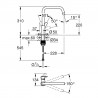GROHE 30568000 Batéria Via U-výpusť chróm