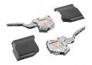 K-BLUM 20K2C00T Aventos HK-S Tip-on stredný tmav sivý nová krytka
