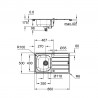 GROHE 31562SD1 Set K200 nerez oceľ kartáčovaná + Bau Edge chróm