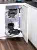 KES 260542 karusel 180° Arena Style police 900mm 1/2 kruh