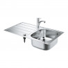 GROHE 31565SD1 Set K200 + Eurosmart nerez oceľ, kartáčovaná