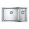 GROHE 31575SD1 Drez K700U 80-S 760 x 450mm drez vľavo nerez oceľ, kartáčovaná
