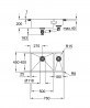 GROHE 31575SD1 Drez K700U 80-S 760 x 450mm drez vľavo nerez oceľ, kartáčovaná