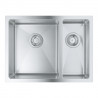 GROHE 31577SD1 Drez K700U 60-S 585 x 440mm drez vľavo nerez oceľ, kartáčovaná