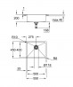 GROHE 31726SD0 Drez K700 60-S 550 x 450mm nerez oceľ, kartáčovaná