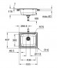GROHE 31719SD0 Drez K200 60-S 533 x 457mm nerez oceľ, kartáčovaná