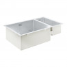 GROHE 31575SD1 Drez K700U 80-S 760 x 450mm drez vľavo nerez oceľ, kartáčovaná