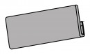 BLUM ABD.1009 vonkajšia krytka Merivobox / Aventos top pre potlač, brúsený inox