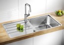 BLANCO 523035 Drez LEMIS XL 6S-IF leštená nerez s excentrom