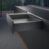 HETTICH 9305744 osvětlovací krycí profil pro AvanTech YOU nerezový, max 550mm
