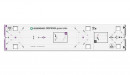 KES 005450 Dispensa Junior SLIM 640-728mm rám strieborný