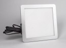 LED bodovka CIRAT 12V 3W oceľ brúsená biela teplá