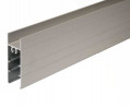 SEVROLL 05747 spodná krycia  lišta Simple/Blue 2m (pre lamino 18mm) čierna mat
