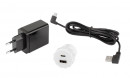 StrongPower USB nabíjačka, 2 x nabíjacie výstupy, priemer 35 mm, biela