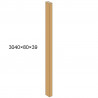 Astrata Ivory Oak 4S - dýhovaná lamela - lak 3040/80/39 - 3 ks v balení
