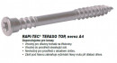TK-RAPI-TEC Teraso Top 5,5x80mm T25 nerez