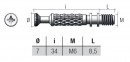 Tiahlo k excentru TM03 (M6, 34mm)