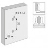 HETTICH 9075083 Sensys podložka 8099 D=5 excenter euroskrutka