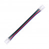StrongLumio Rychlospojka LED páska RGB COB 10mm - kábel 4-linka 150mm- LED páska