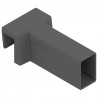 BLUM ZC4U11E0 držiak priečn. relingu pre Boxcover MERIVOBOX, Orion sivá, OG-M