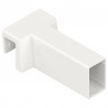 BLUM ZC4U11E0 držiak prieč. relingu pre Boxcover MERIVOBOX, hodvábne biela SW-M