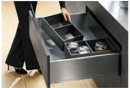 BLUM ZC7S450RS2 Ambia-line rámček pre LBX/MVX, NL=450/Š=200 karbon  čierna CS-M