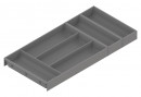 BLUM ZC7S650BS3 Ambia-line zás. na príbory LBX/MVX,NL=650/Š=300 Indium sivá IG-M