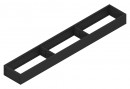 BLUM ZC7S650RS1 Ambia-line rámček pre LBX/MVX, NL=650/Š=100 karbon čierna CS-M