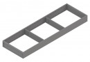 BLUM ZC7S650RS2 Ambia-line rámček pre LBX/MVX, NL=650/Š=200 Indium sivá IG-M