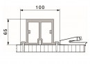 HAWA 24322 Folding Concepta 25 výstuha podkrovia 2600mm