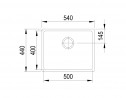 StrongSinks S3 Drez Eden 540 x 440 mm nerez