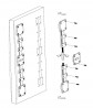 StrongLine Výztuha dverí max. 2250mm čierna