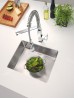 GROHE kuchynská batéria Eurocube sprcha pružinová