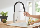 GROHE Batéria 31491DC0 Concetto páková drezová, supersteel