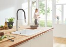 GROHE Batéria 31491DC0 Concetto páková drezová, supersteel