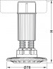 Hafele 637.76.355 noha  AXILO v. 150 mm