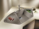 BLANCO 523670 drez DELTA II-F antracit InFino s excentrom SILGRANITPuraDur