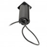 StrongPower PowerUp zásuvka, 1x230V, USB A/C nabíjanie, Nerez, Fr