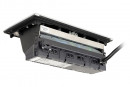 LEGRAND PopUp, 3x230V, 1x USB A/C, brúsený hliník, SCHUKO