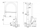 FRANKE Batéria FG 0598.901 ICON matná čierna ,sprcha/proud