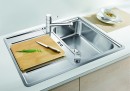 BLANCO 523661 drez CLASSIC Pro 45S-IF nerez hodvábny lesk InFino s excentrom