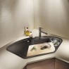BLANCO 523660 drez DELTA II biela InFino s excentrom SILGRANITPuraDur