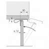 HETTICH 79690 Turbo - clip pre soklové lišty
