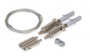 StrongLumio závesné lanko 1500mm chróm