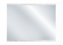 Sporáková zástena 800x500 transparentná+inox lišty
